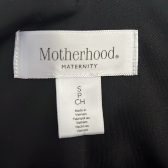 Black Maternity Cocktail Dress - Picture 4 of 4